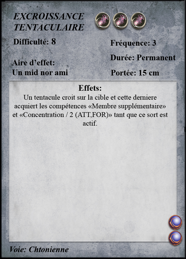 Excroissance Tentaculaire